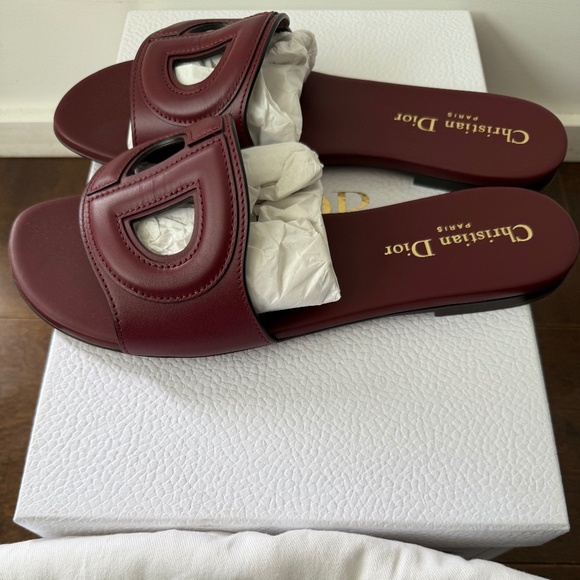 Dior D-Club patent leather mules - Picture 3 of 6